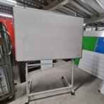 verrijdbaar whitebord  magneetbord planbord  150x100 cm, Gebruikt, Ophalen