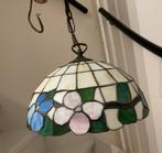 Vintage Tiffany Stijl Hanglamp, Huis en Inrichting, Lampen | Hanglampen, Ophalen, Gebruikt, Glas, Minder dan 50 cm