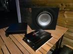 Subwoofer set! Excalibur X12C & Renegade AXA1200 Versterker, Auto diversen, Ophalen of Verzenden
