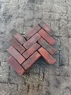 25m2 gebakken klinkers, Tuin en Terras, Ophalen, Zo goed als nieuw, Klinkers