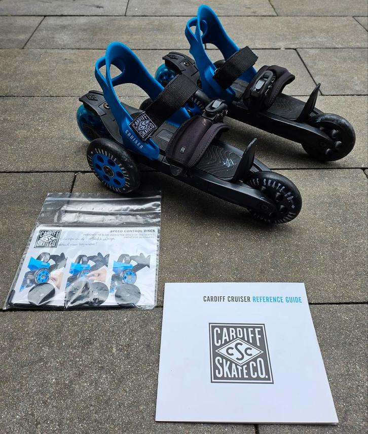 Skeelers - Cardiff Cruiser, Sport en Fitness, Skeelers, Gebruikt, Inline skates 4 wielen, Overige merken, Dames, Heren, Kinderen