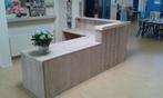 Receptiebalie van steigerhout L-model in elke maat en vorm, Ophalen, Nieuw