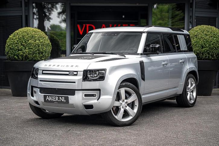 Land Rover Defender 110 P400e XS Edition Panoramadak | 22 In, Auto's, Land Rover, Bedrijf, Te koop, 360° camera, Achteruitrijcamera