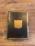 Antiek leren foto album, Ophalen of Verzenden