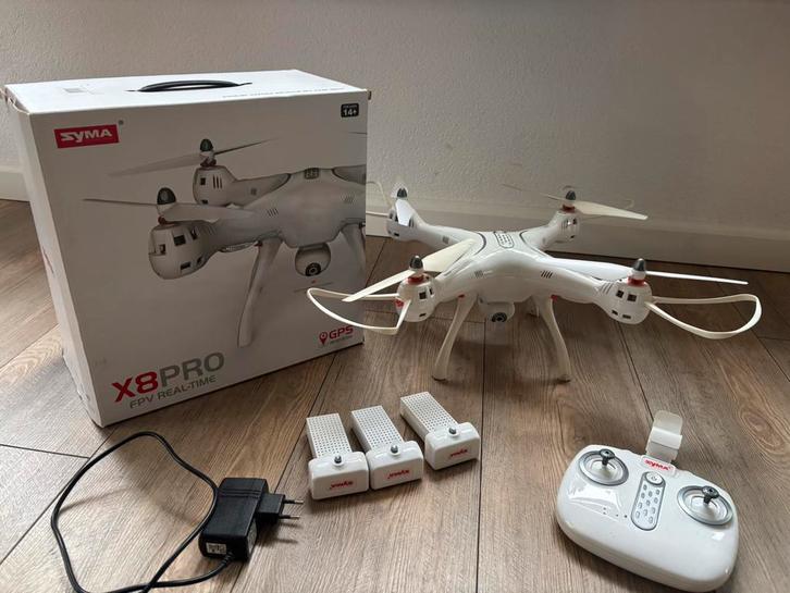 Syma X8 Pro FPV + GPS, Audio, Tv en Foto, Drones, Zo goed als nieuw, Drone met camera, Ophalen of Verzenden