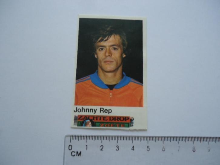 sticker oud JOHNNY REP Ajax voetbal Wk 1978 drop Worldcup 78, Verzamelen, Stickers, Zo goed als nieuw, Bedrijf of Vereniging, Verzenden
