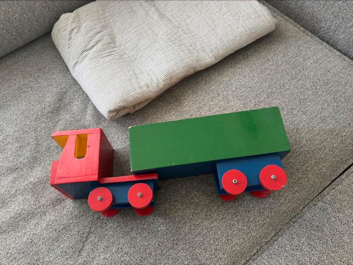 Houten montessori vrachtwagen, stevige duurzaam speelgoed, Kinderen en Baby's, Speelgoed | Houten speelgoed, Nieuw, Duw- of Trekspeelgoed