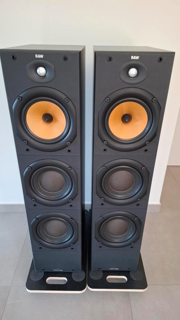 B&W DM 605 S2 actieve luidsprekers met ingebouwde versterker, Audio, Tv en Foto, Luidsprekers, Gebruikt, Front, Rear of Stereo speakers