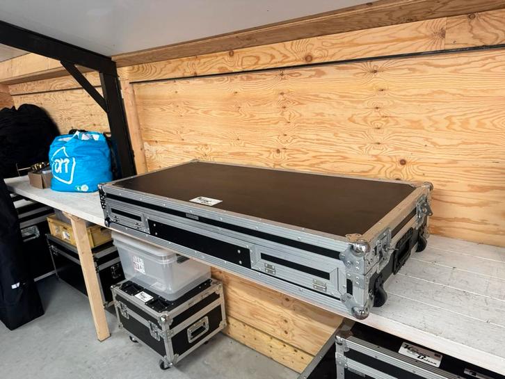 DJ set 2 x CDJ 2000 + DJM 2000 incl. Flightcase, Tuin en Terras, Terrasdelen en Vlonders, Zo goed als nieuw, Hout, Ophalen of Verzenden