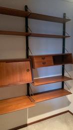 Vintage wandkast, Ophalen, Zo goed als nieuw, Minder dan 150 cm, 150 tot 200 cm