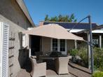 Grote zweefparasol, Tuin en Terras, Parasols, Ophalen, Kantelbaar, Gebruikt, Zweefparasol