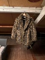 Bont jas, Ophalen of Verzenden, Zo goed als nieuw, Maat 42/44 (L), Zwart