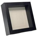 Passe-partout lijst 16x16 cm in walnoot of zwart, Huis en Inrichting, Woonaccessoires | Lijsten, Minder dan 50 cm, -, -, Nieuw