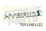 Toyota Auris embleem zijkant tekst ''Hybride'' Rechts Origin, -, Verzenden, -, Nieuw