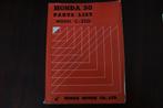 Honda C310 1963 / 1964 parts list C 310, Fietsen en Brommers, Handleidingen en Instructieboekjes, Gebruikt, Ophalen of Verzenden