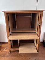 Eiken houten computerkast, Huis en Inrichting, Ophalen, Gebruikt, 70 tot 120 cm, 40 tot 80 cm