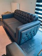chesterfield bankstel 1,5 jaar oud van delta chesterfield, Huis en Inrichting, Ophalen of Verzenden, Zo goed als nieuw, 75 tot 100 cm