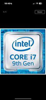 Intel i7 9th Gen, Computers en Software, Processors, Ophalen of Verzenden, Zo goed als nieuw
