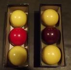 2 x Set biljartballen Super Aramith - 61.5 mm., Ophalen, Zo goed als nieuw, Biljarttafel