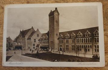 Maastricht Stationsplein gelopen oud kaart weenenk & snel 