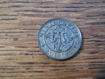 Gaspenning 10 Cent van Winterswijk, bezet Nederland,WW2 #593 beschikbaar voor biedingen