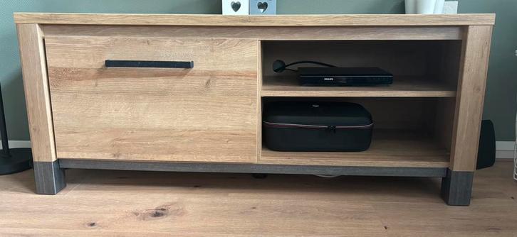 TEAB Tv meubel Leen Bakker, Huis en Inrichting, Kasten | Televisiemeubels, Zo goed als nieuw, Minder dan 100 cm, 100 tot 150 cm