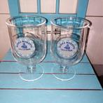 Birra moretti sale di mare bierglazen 2 stuks, Verzamelen, Biermerken, Ophalen, Zo goed als nieuw, Glas of Glazen, Overige merken