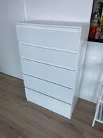 KULLEN Ikea witte ladekast, Huis en Inrichting, Ophalen, 5 laden of meer, 100 tot 150 cm, 50 tot 100 cm