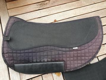 Grandeur western boomloos pad / dekje zwart beschikbaar voor biedingen