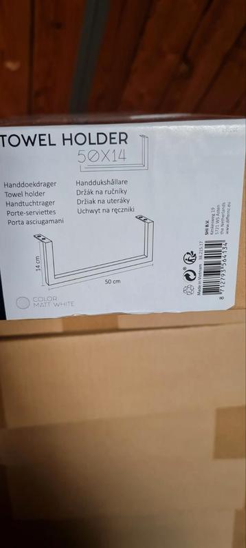 6x Handdoekdrager - Nieuw in verpakking! beschikbaar voor biedingen