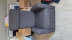 Zwarte schommelstoel, Huis en Inrichting, Banken | Sofa's en Chaises Longues, Ophalen, Zo goed als nieuw, Eenpersoons, Minder dan 150 cm
