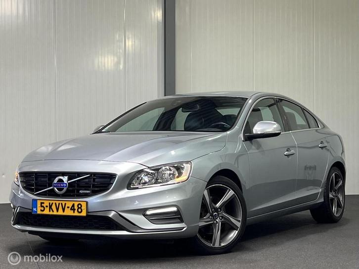 Volvo S60 1.6 D2 R-Design [ NAP navigatie half-leder ], Auto's, Volvo, Bedrijf, Te koop, S60, ABS, Airbags, Airconditioning, Alarm