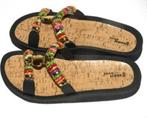 Chique slippers Linea Scarpa maat 38, Kleding | Dames, Ophalen of Verzenden, Zo goed als nieuw, Zwart