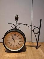 Stationsklok - Wandklok dubbelzijdig, Ophalen, Zo goed als nieuw, Wandklok