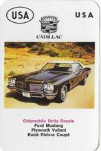 A614 autokaartje oldsmobile delta royale, Ophalen of Verzenden, Zo goed als nieuw