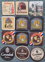 Leffe, Liefmans, Grimbergen, Corsendonk viltjes, Verzamelen, Biermerken, Viltje(s), Ophalen of Verzenden, Leffe, Zo goed als nieuw