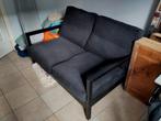 Ikea lilleberg bankje zwart, Huis en Inrichting, Banken | Sofa's en Chaises Longues, Ophalen, Gebruikt, Tweepersoons, 75 tot 100 cm