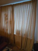 Veneta gevoerde inbetween gordijnen., Ophalen of Verzenden, Gebruikt, Crème, 200 cm of meer