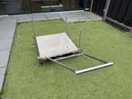 25mm plateau 80x90 met trekstang en assen, Watersport en Boten, Ophalen, Zo goed als nieuw, Overige typen