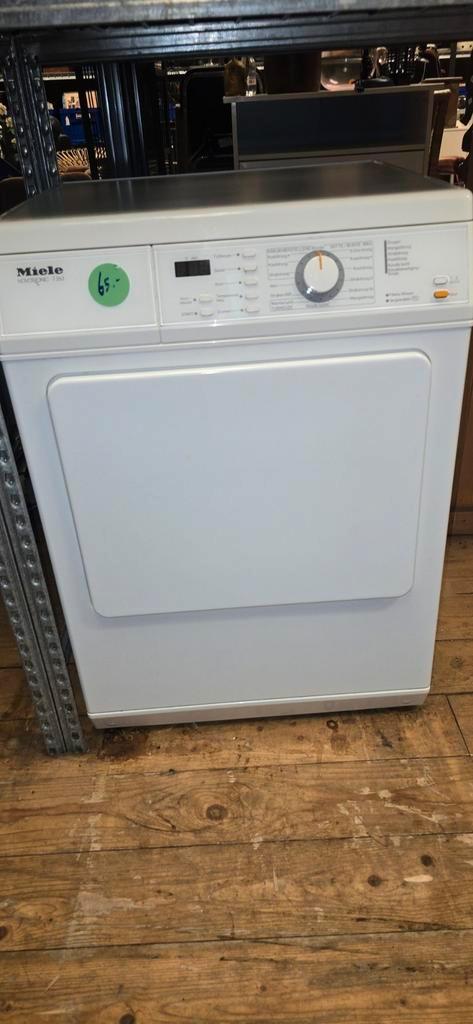 Miele wasdroger met garantie, Witgoed en Apparatuur, Wasdrogers, Zo goed als nieuw, 6 tot 8 kg, Minder dan 85 cm, Ophalen