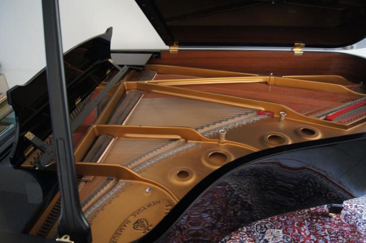 Steinway & Sons Vleugel Model A (2002) zwart hoogglans, Muziek en Instrumenten, Piano's, Zo goed als nieuw, Vleugel, Zwart, Hoogglans