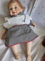 porseleinen babypop 35 cm., Verzamelen, Poppen, Ophalen of Verzenden, Zo goed als nieuw, Pop