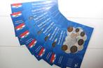 munten nederland 7x unc jaarset 2001 in 1 koop, Verzenden