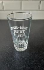 MORT SUBITE Geuze krek glas, Verzamelen, Ophalen of Verzenden, Zo goed als nieuw, Bierglas
