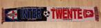 Inter - FC Twente Sjaal, Ophalen of Verzenden, Zo goed als nieuw, F.C. Twente, Vaantje of Sjaal