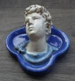 Om 1850 - 1895 Cantagalli Muurbeeld Buste Jongeling Vierpas, Antiek en Kunst, Ophalen of Verzenden