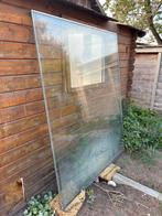 Dubbelglas plaat 151,5x192,5 cm, Doe-het-zelf en Verbouw, Ophalen, Gevelraam of Ruit, Gebruikt, 120 tot 160 cm