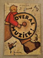 Prentenboek Overal muziek, Boeken, Ophalen of Verzenden, Zo goed als nieuw, Les chats peles