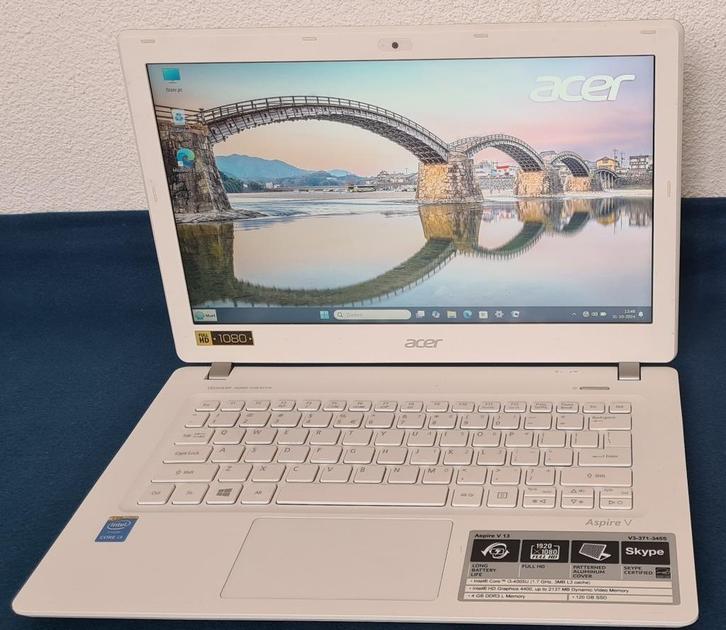 Aparte Mooie Acer Laptop Incl Nieuwe SSD 240 GB Wind 11, Computers en Software, Windows Laptops, Gebruikt, 15 inch, SSD, 2 tot 3 Ghz