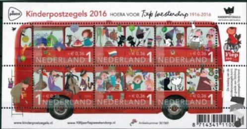 Nederland NVPH nr 3473 postfris Kinderpostzegels 2016, Postzegels en Munten, Postzegels | Nederland, Postfris, Na 1940, Verzenden